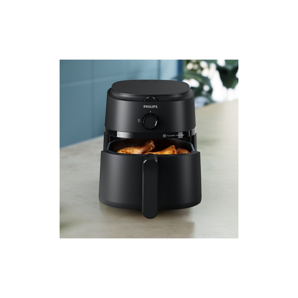 Produktbild för Philips 1000 Series NA120 - varmluftsfritös - svart