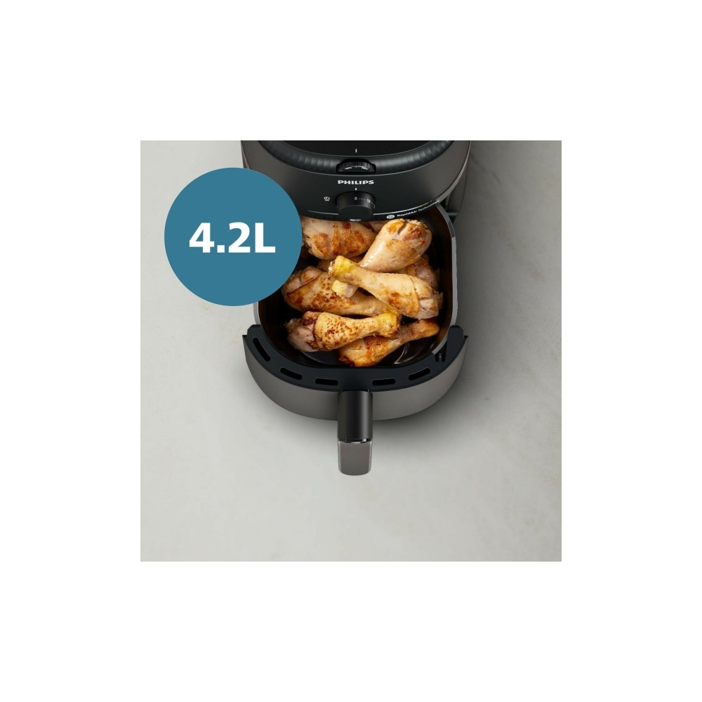 Produktbild för Philips 1000 Series NA120 - varmluftsfritös - svart
