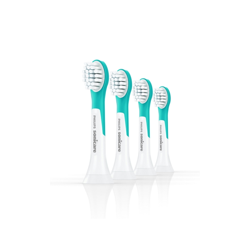 Produktbild för Philips Sonicare For Kids HX6034 - extra tandborsthuvud - vit/hav