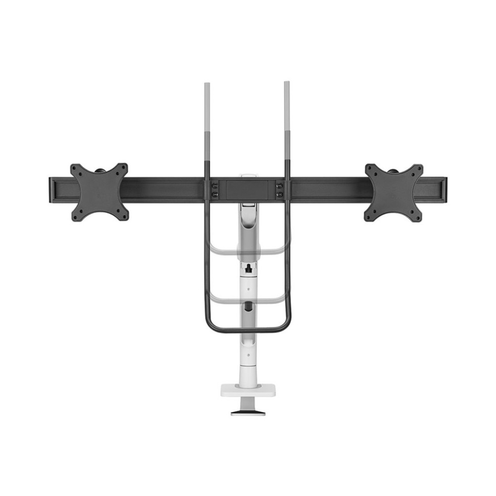 Produktbild för Neomounts DS75S-950WH2 monteringssats - fullständig rörelse - för 2 LCD-bildskärmar - vit