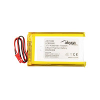 Produktbild för Akyga batteri - 3,7V - Li-pol - JST