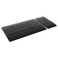 Produktbild för 3Dconnexion Keyboard Pro with Numpad - tangentbord och numerisk knappsats - QWERTY - Nordisk Inmatningsenhet
