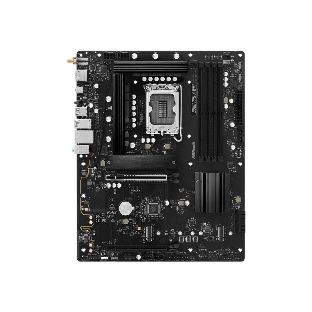 Produktbild för ASRock B860 Pro-A WiFi - moderkort - ATX - LGA1851-uttag - B860