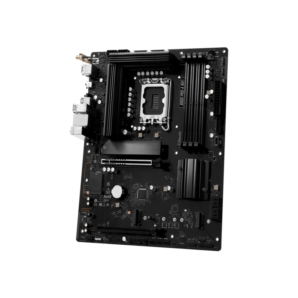 Produktbild för ASRock B860 Pro-A WiFi - moderkort - ATX - LGA1851-uttag - B860
