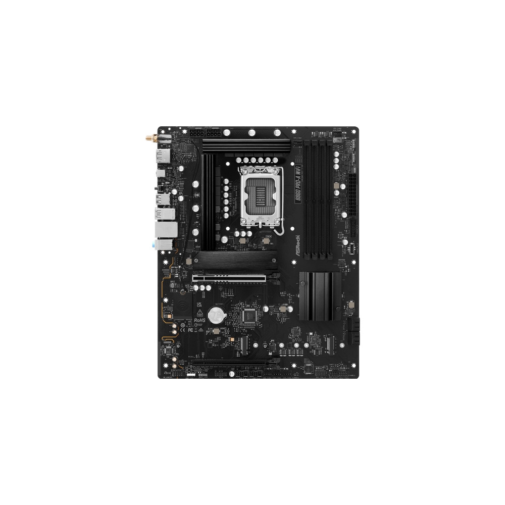Produktbild för ASRock B860 Pro-A WiFi - moderkort - ATX - LGA1851-uttag - B860