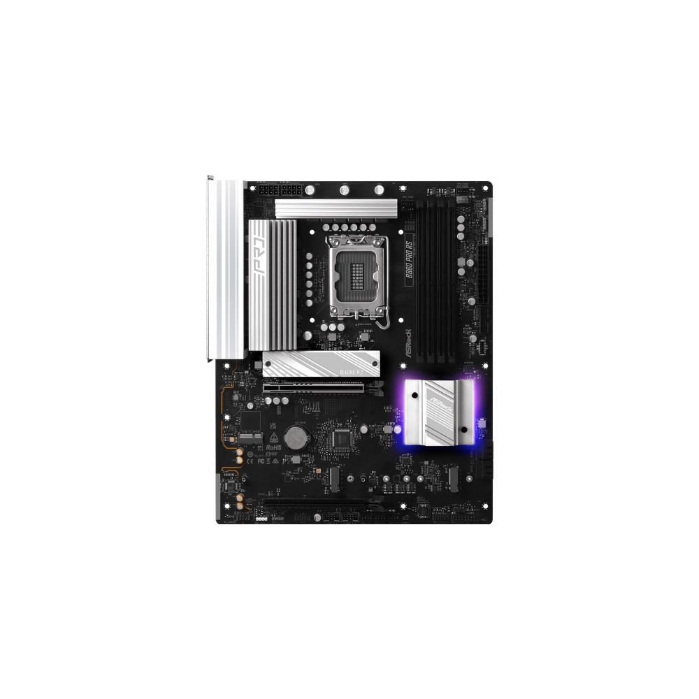 Produktbild för ASRock B860 PRO RS - moderkort - ATX - LGA1851-uttag - B860