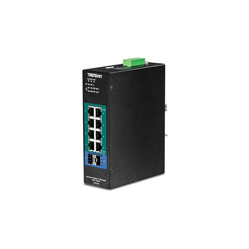 TRENDnet TRENDnet TI-PG102I - switch - 10 portar - Administrerad - TAA-kompatibel