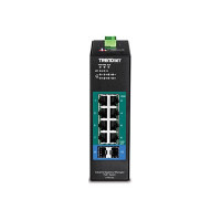 Produktbild för TRENDnet TI-PG102I - switch - 10 portar - Administrerad - TAA-kompatibel