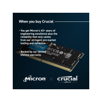 Produktbild för Crucial - DDR5 - sats - 64 GB: 2 x 32 GB - SO DIMM 262-pin / PC5-44800