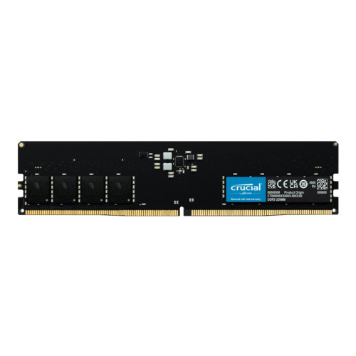 Crucial - DDR5 - modul - 64 GB - DIMM 288-pin / PC5-44800 - ej buffrad - Ram-Minnen