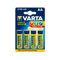 Produktbild för Varta batteri - 4 x AA / HR6 - NiMH