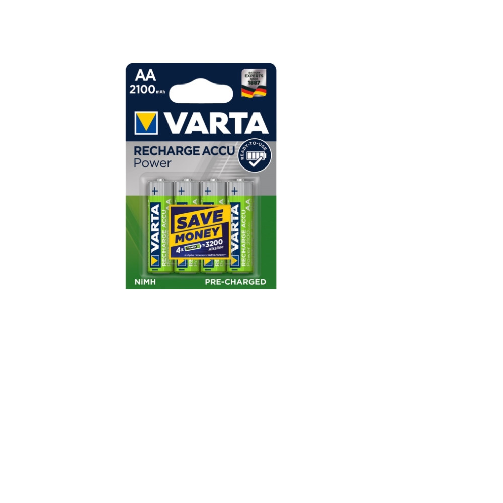 Produktbild för Varta batteri - 4 x AA / HR6 - NiMH