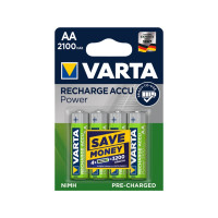 Produktbild för Varta batteri - 4 x AA / HR6 - NiMH