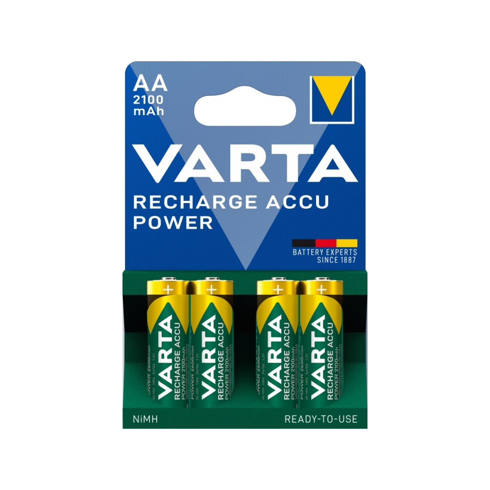 Produktbild för Varta batteri - 4 x AA / HR6 - NiMH