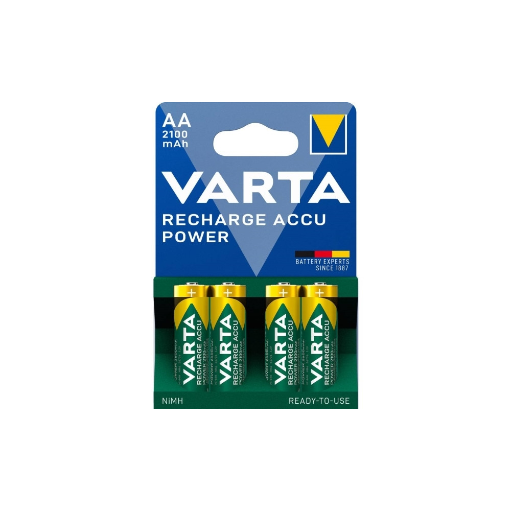 Produktbild för Varta batteri - 4 x AA / HR6 - NiMH