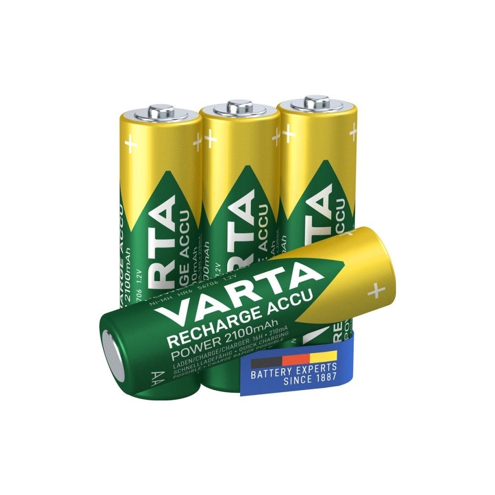 Produktbild för Varta batteri - 4 x AA / HR6 - NiMH