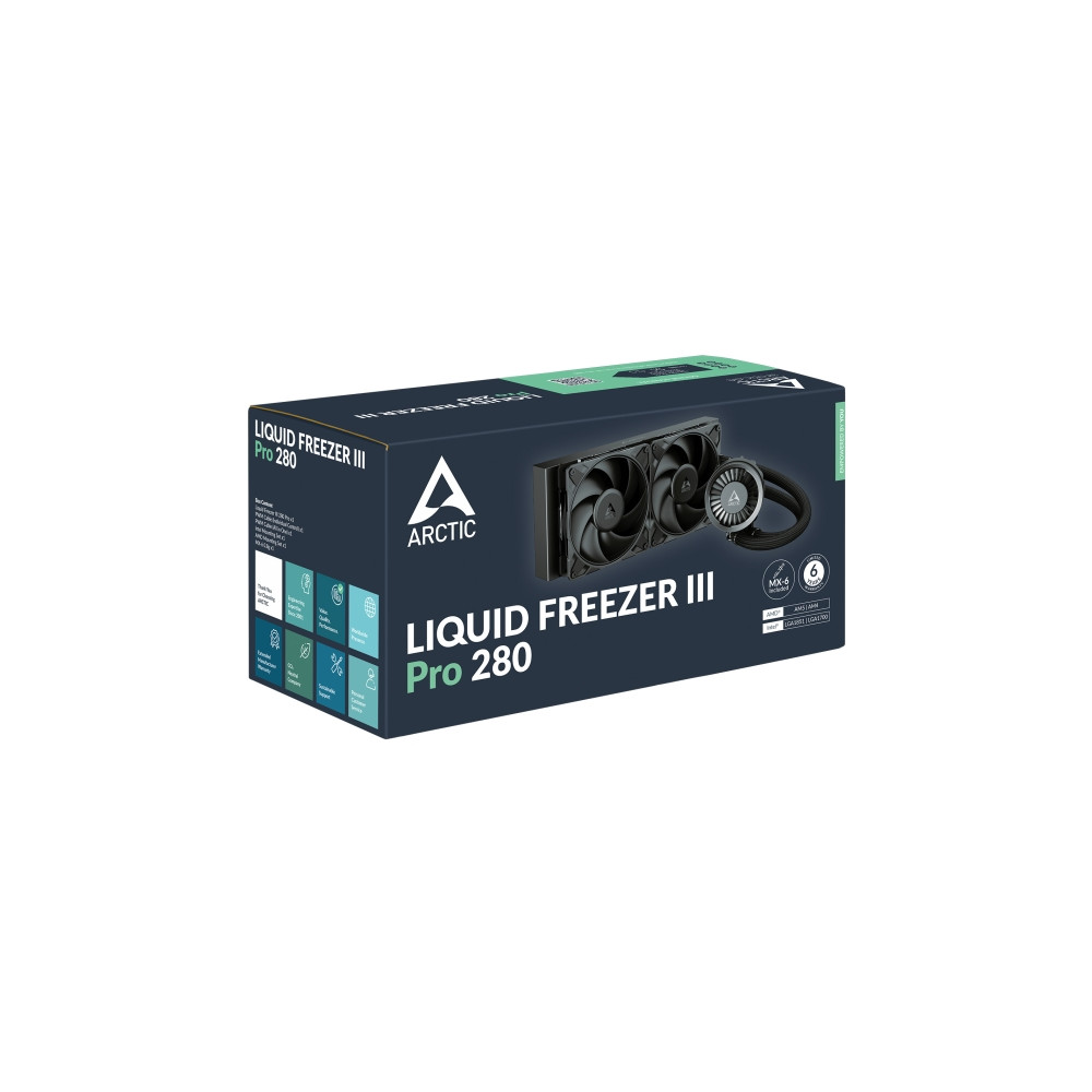 Produktbild för ARCTIC Liquid Freezer III Pro 280 - kylsystem med vätska till processorn