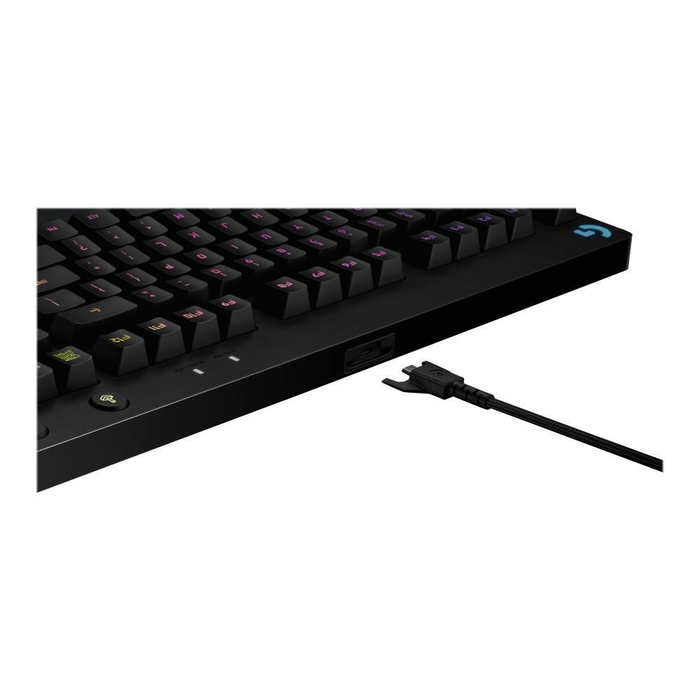 Produktbild för Logitech G Pro Mechanical Gaming Keyboard - tangentbord - hela norden - svart Inmatningsenhet
