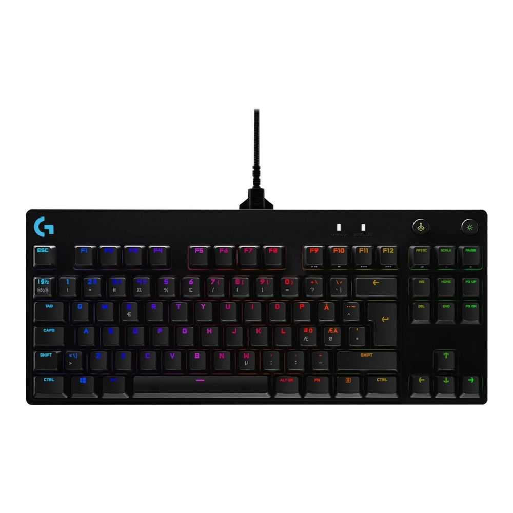 Produktbild för Logitech G Pro Mechanical Gaming Keyboard - tangentbord - hela norden - svart Inmatningsenhet