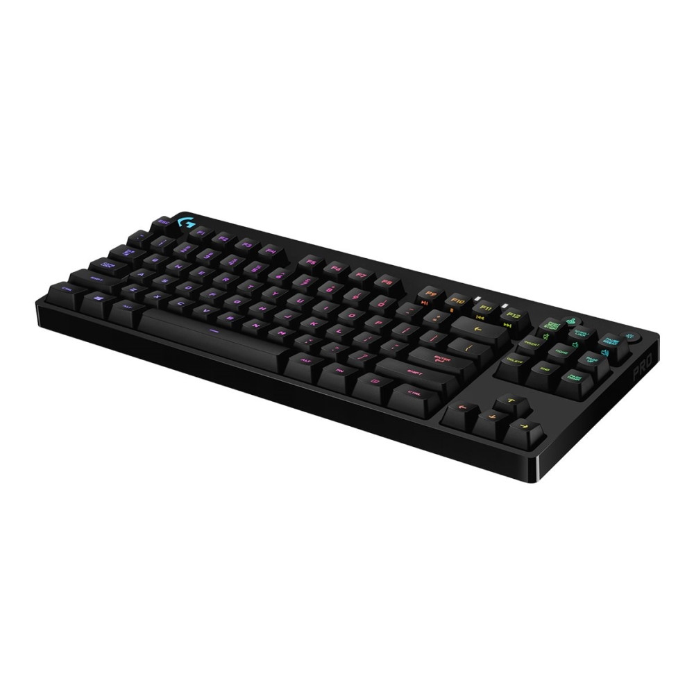 Produktbild för Logitech G Pro Mechanical Gaming Keyboard - tangentbord - hela norden - svart Inmatningsenhet