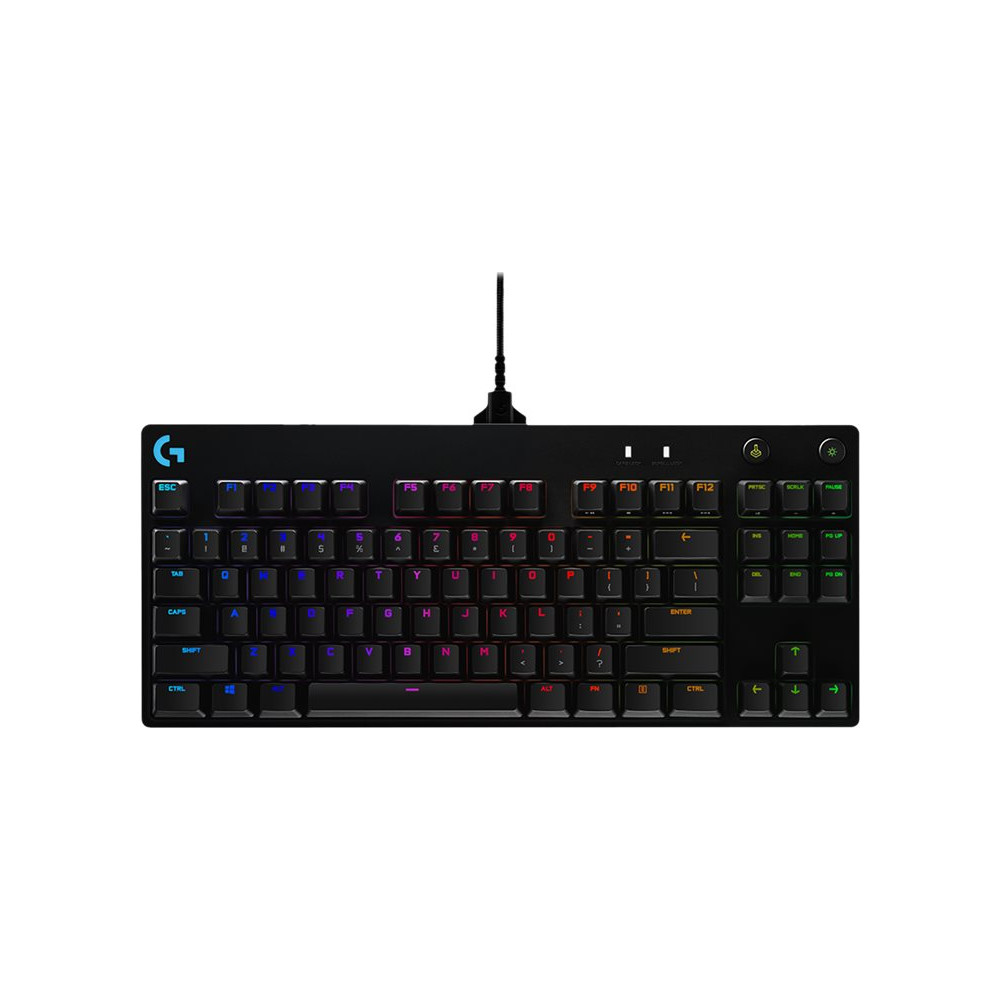 Produktbild för Logitech G Pro Mechanical Gaming Keyboard - tangentbord - hela norden - svart Inmatningsenhet