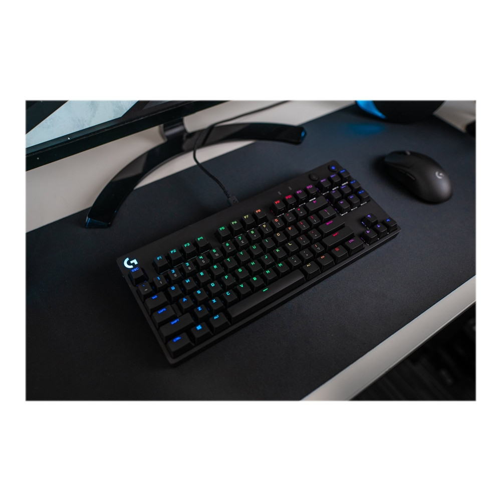 Produktbild för Logitech G Pro Mechanical Gaming Keyboard - tangentbord - hela norden - svart Inmatningsenhet