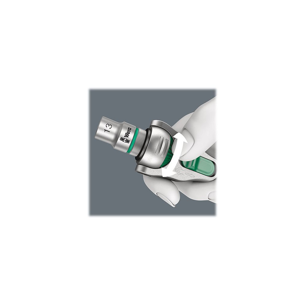 Produktbild för Wera Zyklop 8100 SA 2 - ratcheting screwdriver with bit and socket set - 42 delar