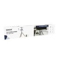 Produktbild för Sinox Tripod TV-golvstativ med svängbar topp. 45"-65". Mörkt...