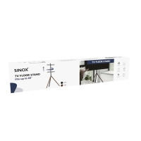Produktbild för Sinox Tripod TV-golvstativ med svängbar topp. 45"-65". Mörkt...