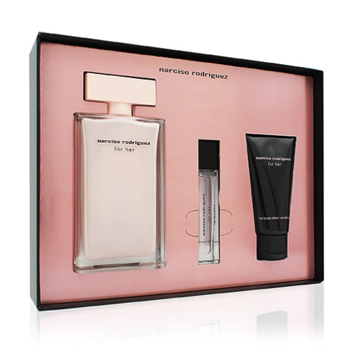 Narciso Rodriguez Narciso Rodriguez For Her 2024 SET W (EDP 100ml + BL 50ml + EDP 10ml)