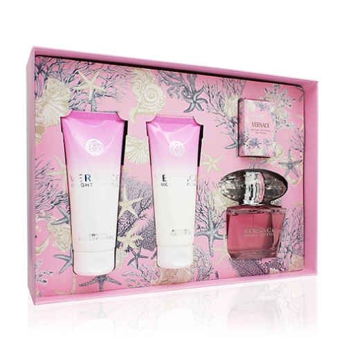 Versace Versace Bright Crystal SET W (EDT 90ml + BL 100ml + SG 100ml + EDT 5ml)