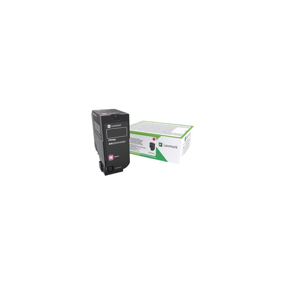 Produktbild för Lexmark - magenta - original - tonerkassett - LCCP, LRP, Lexmark Corporate