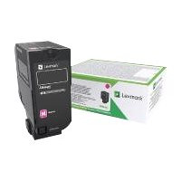 Produktbild för Lexmark - magenta - original - tonerkassett - LCCP, LRP, Lexmark Corporate