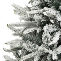 Produktbild för Konstgjord Förbelyst Julgran med Bollsats Grön 150 cm