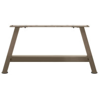 Produktbild för Soffbordsben A-formade 2 st 60x(30-31) cm stål