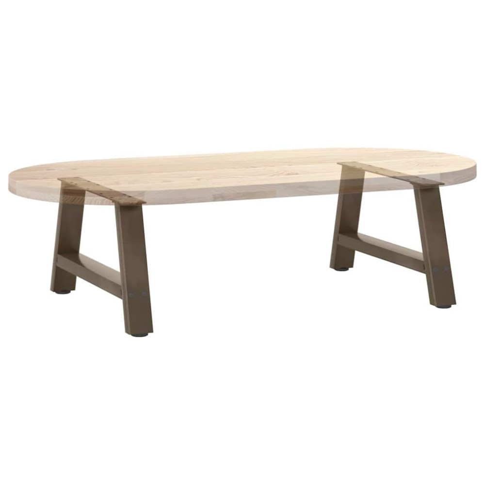 Produktbild för Soffbordsben A-formade 2 st 60x(30-31) cm stål