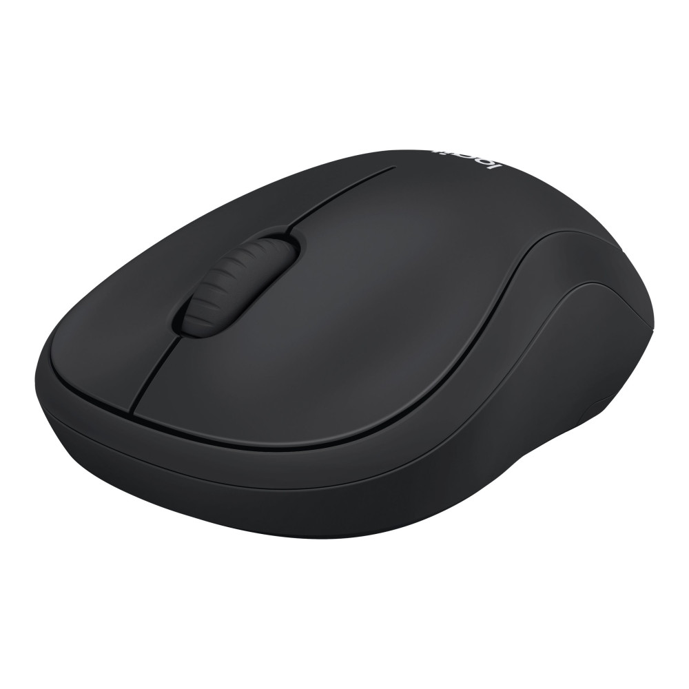 Produktbild för Logitech M220 Silent - mus - 2.4 GHz - träkol