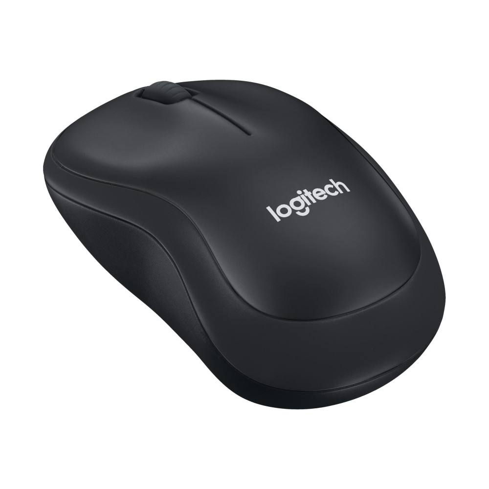 Produktbild för Logitech M220 Silent - mus - 2.4 GHz - träkol