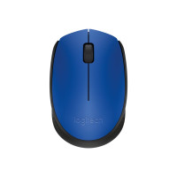 Produktbild för Logitech M171 - mus - 2.4 GHz - svart, blå