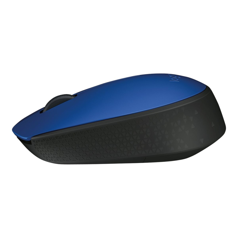 Produktbild för Logitech M171 - mus - 2.4 GHz - svart, blå