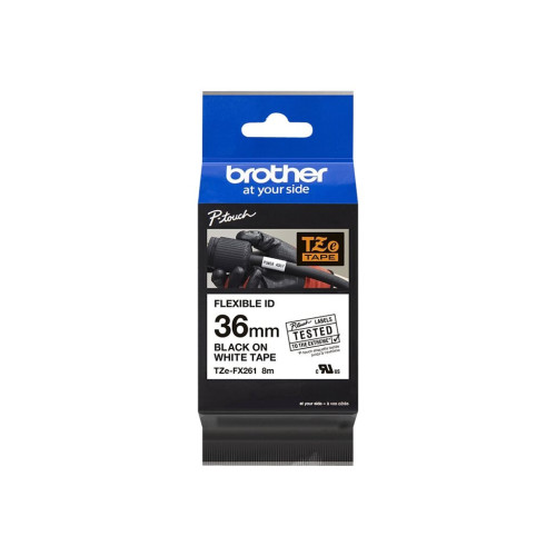Brother Brother TZe-FX261 - flexibel tape - 1 kassett(er) - Rulle (3,56 cm x 8 m)