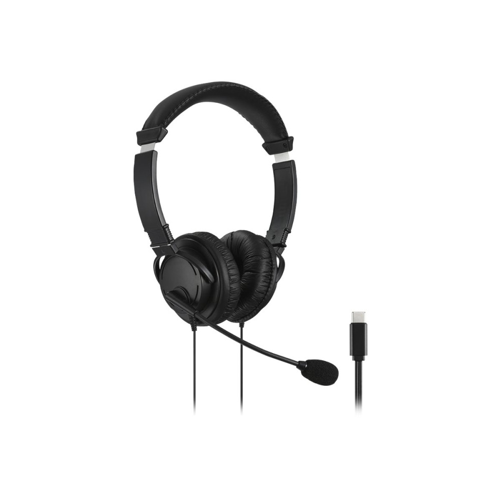 Produktbild för Kensington Hi-Fi USB-C Headphones with Mic - headset - USB-C