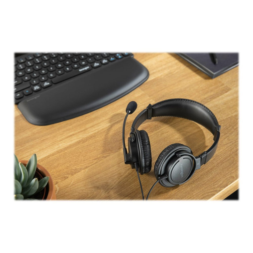 Produktbild för Kensington Hi-Fi USB-C Headphones with Mic - headset - USB-C