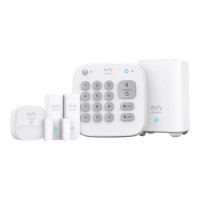 Produktbild för Eufy 5-Piece Home Alarm Kit - hemsäkerhetssystem - vit