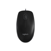 Produktbild för Logitech B100 - mus - USB - svart