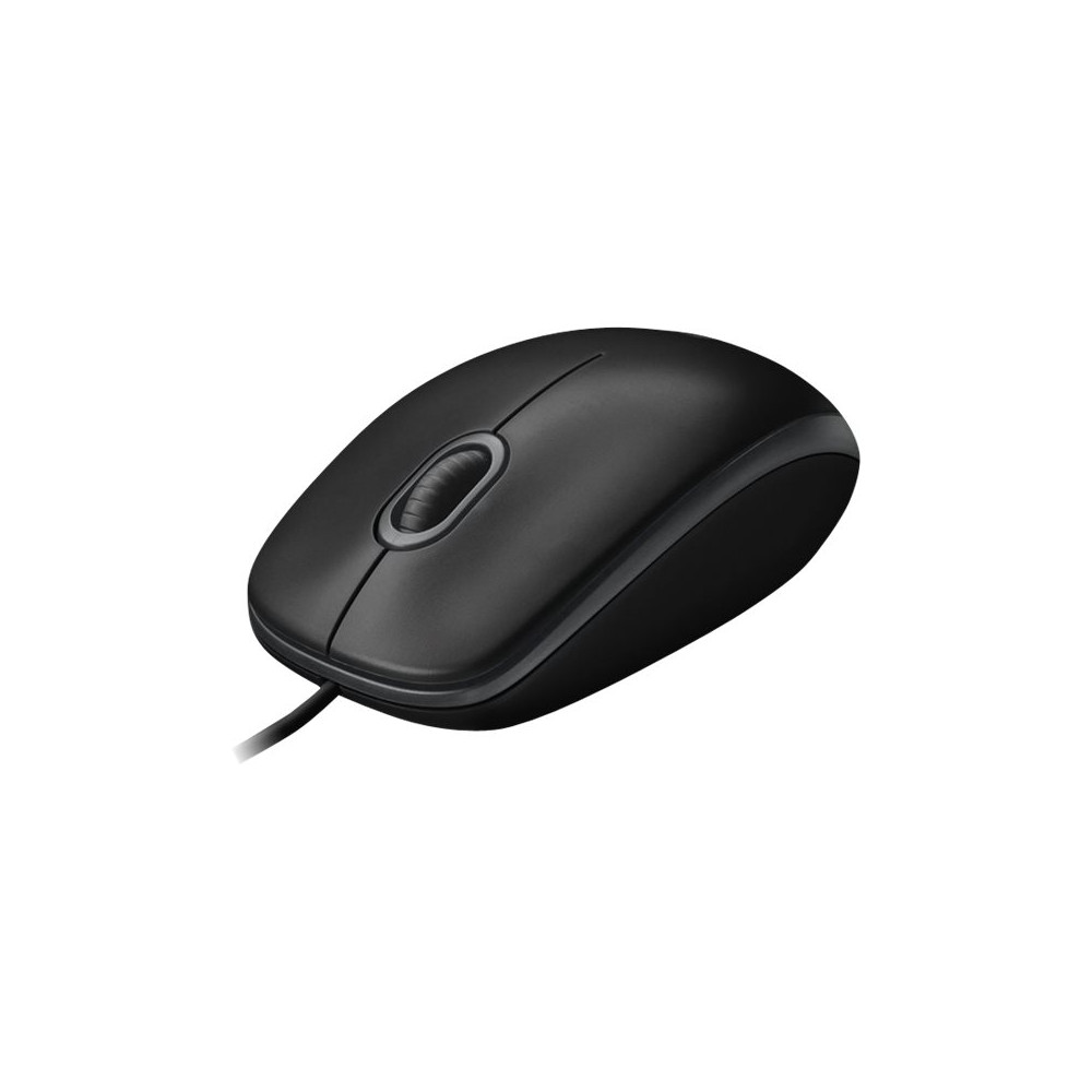 Produktbild för Logitech B100 - mus - USB - svart