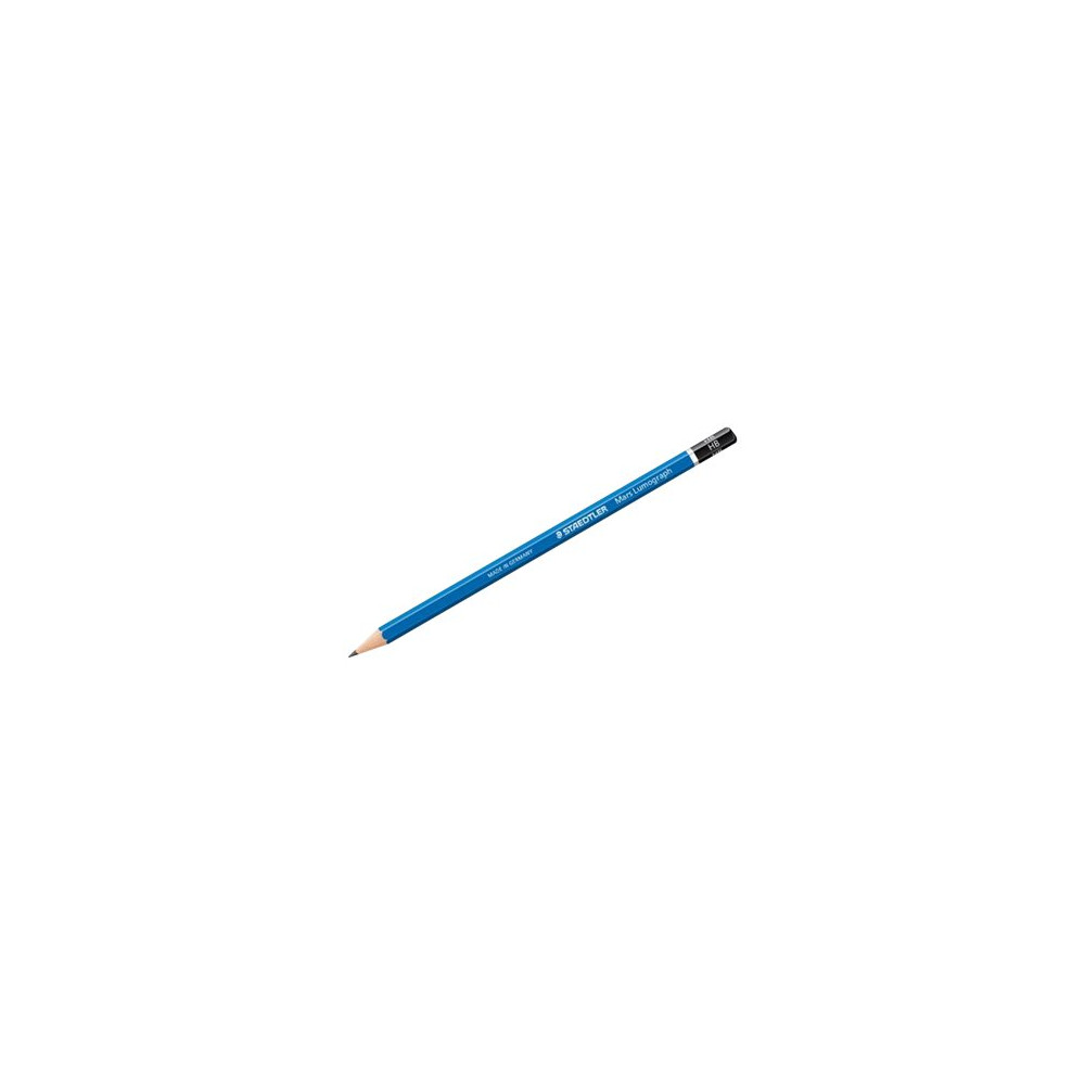 Produktbild för STAEDTLER Mars Lumograph - penna - 2B, 2H, 3B, 3H, 4B, 4H, 5B, 6B, B, F, H, HB (paket om 12)
