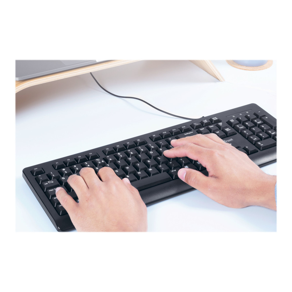 Produktbild för Trust Primo - tangentbord - QWERTY - Nordisk Inmatningsenhet