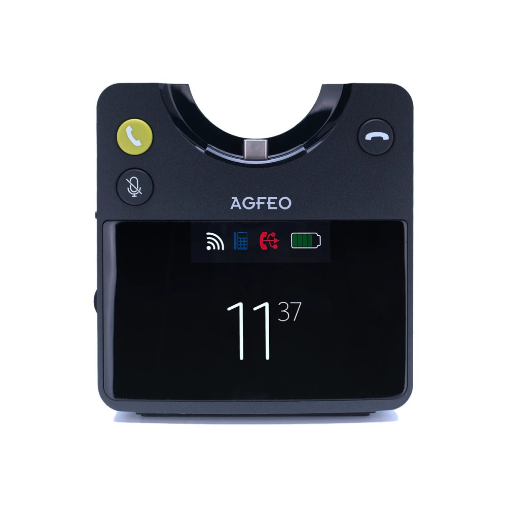 Produktbild för AGFEO headsetsändare/laddstation - USB