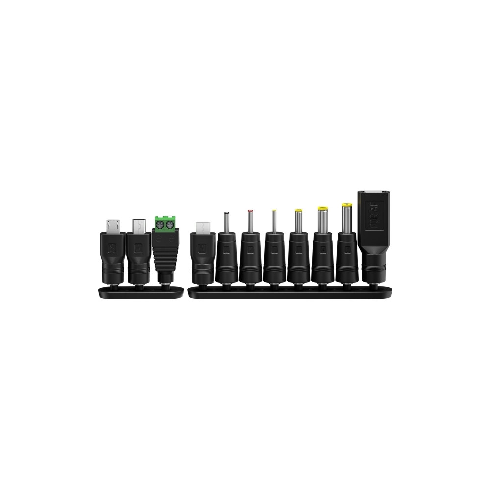 Produktbild för goobay strömadapter - universell - DC-jack 5,5 x 2,1 mm - 7.2 Watt